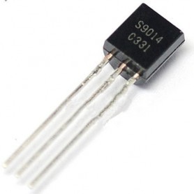 S9014 is an NPN epitaxial silicon planar transistor designed for  use in the audiooutput stage and converter/inverter circuits.