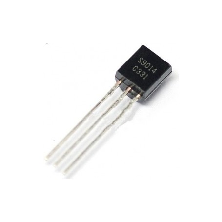 S9014 is an NPN epitaxial silicon planar transistor designed