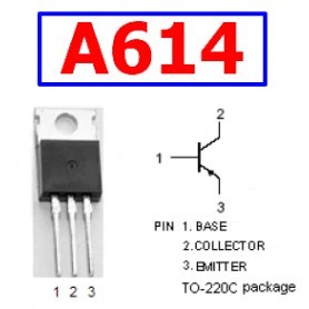 A614 INCHANGE Semiconductor isc Silicon PNP Power Transistor