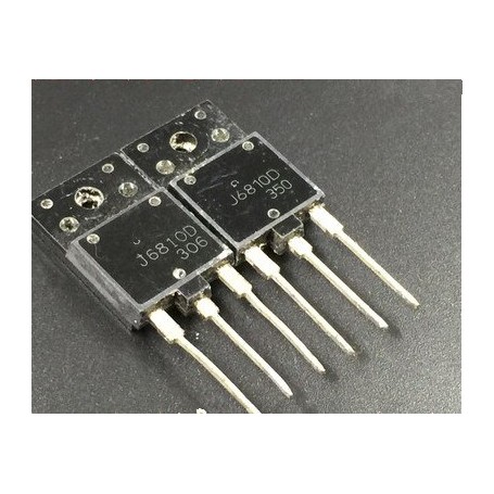 J6810D Original Pulled Toshiba Silicon NPN Power Transistors