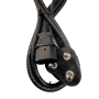 Computer AC Power Extension Cord 2.5 M