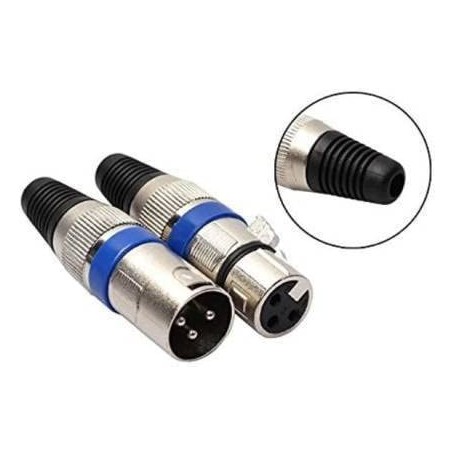 Audio 3Pin XLR Jack Microphone Mixer Connector 3 pin Male
