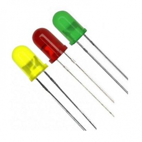 LED 3mm- Basic Yellow  Green Red 3mm
