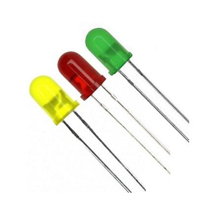 LED 3mm- Basic Yellow Green Red 3mm
