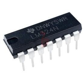 LM324N Low Power Quad Op-Amp IC DIP-14 Package