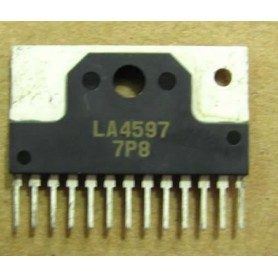 LA4597 IC 2-Channel Power Amplifierfor Radio-Cassette Recorders