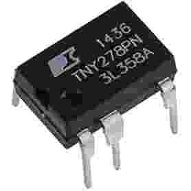 TNY278PN AC/DC Off-Line Switcher IC, TinySwitch-III Family, 85 VAC - 265 VAC, 15 W, DIP-7