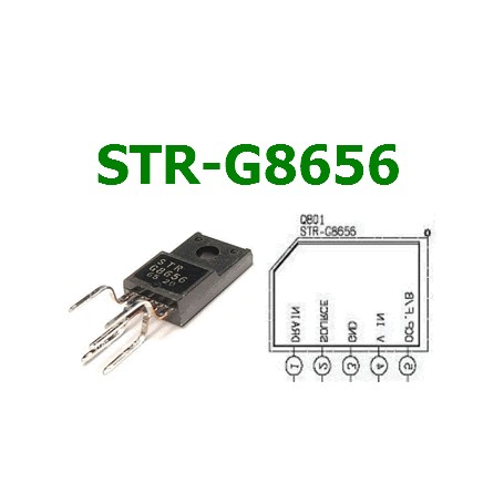 STR G8656 POWER SUPPLY