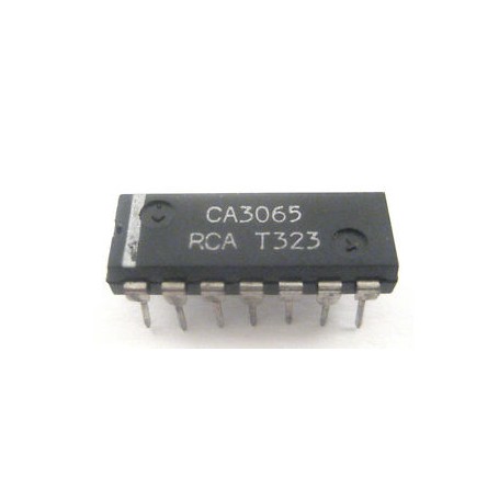 CA3065 IF Amplifier-Limiter FM Detector Audio Driver
