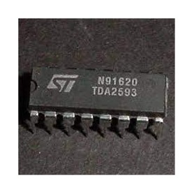 TDA2593 SYNCHRO AND HORIZONTAL DEFLECTIONCONTROL FOR COLOR TV