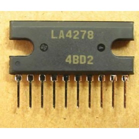 LA4278 10 W 2-Channel Power Amplifier