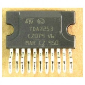 TDA7253 8W AMPLIFIER WITH MUTING